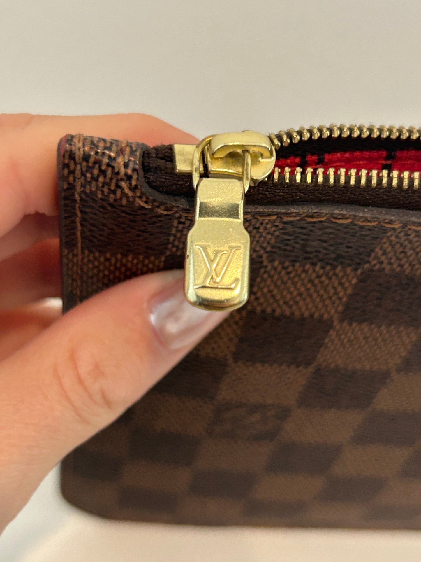 Preloved Neverfull Pouch MM