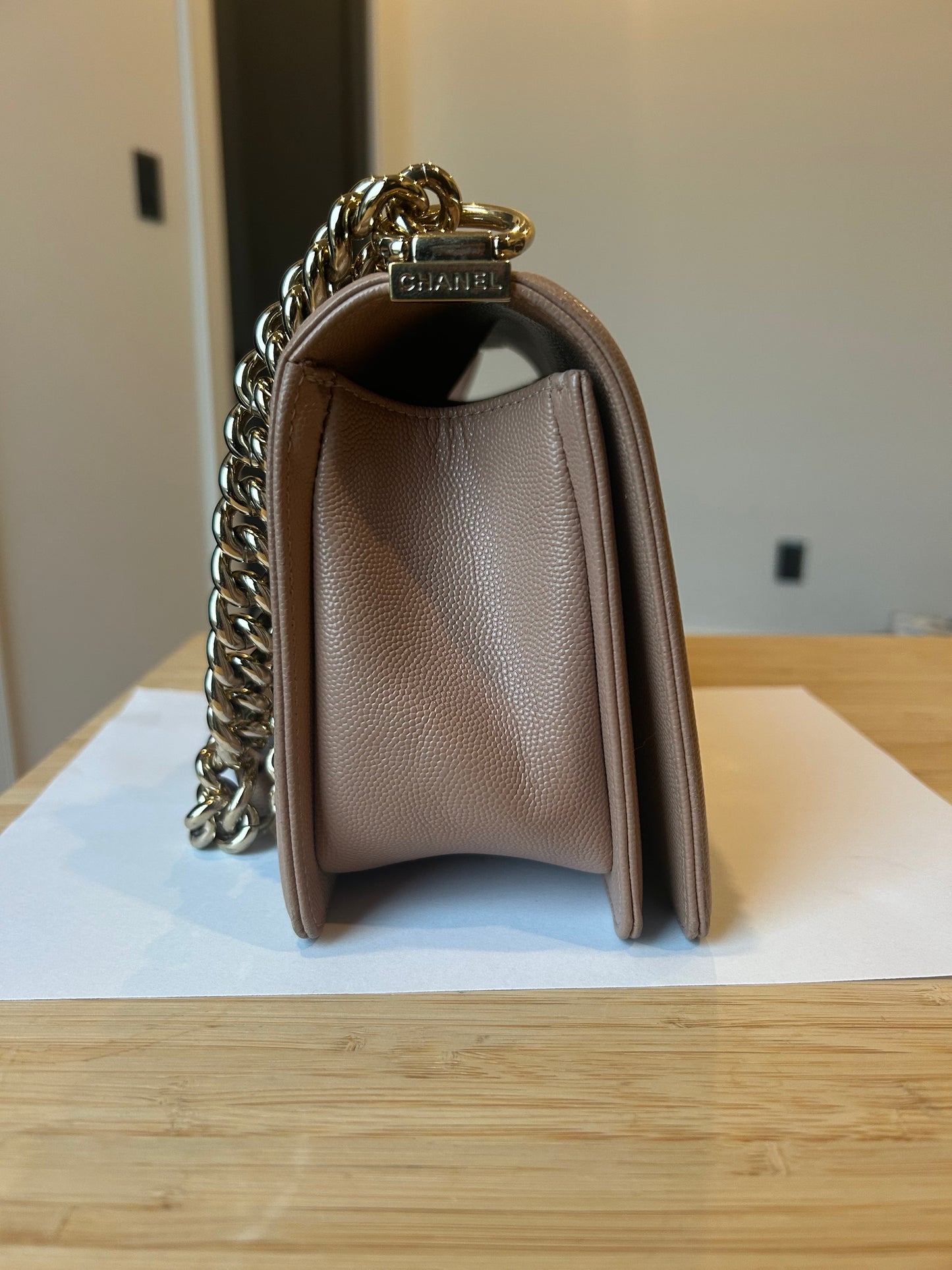 Preloved Chanel Boy Bag - Old Medium