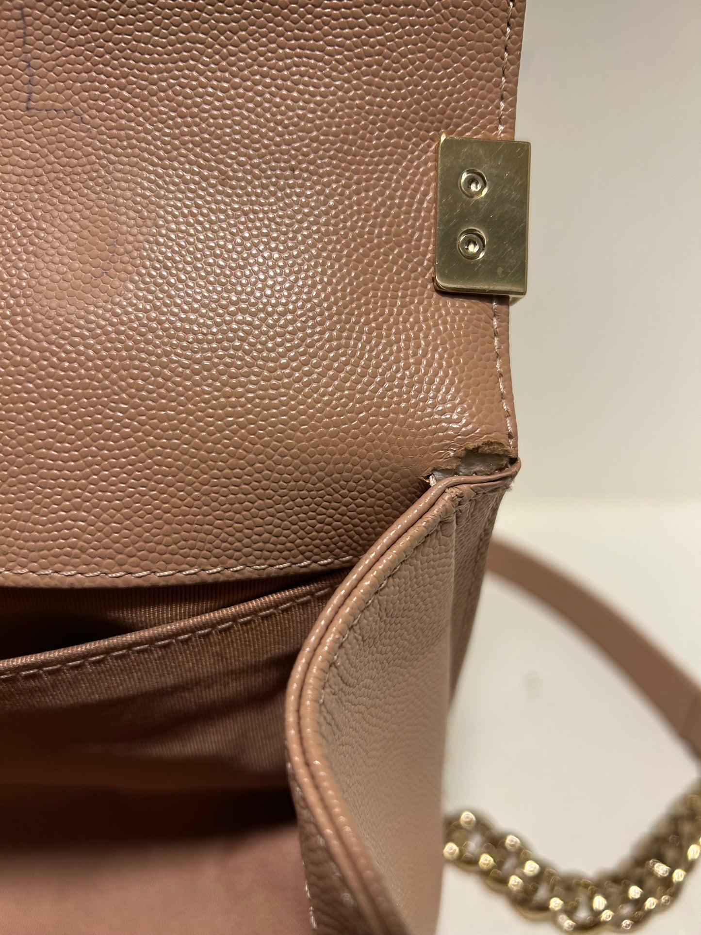 Preloved Chanel Boy Bag - Old Medium