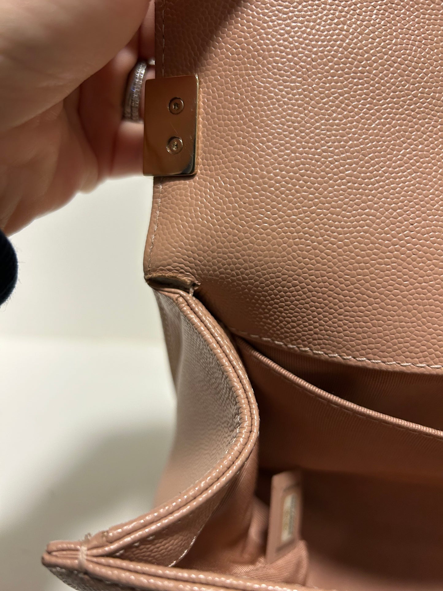 Preloved Chanel Boy Bag - Old Medium