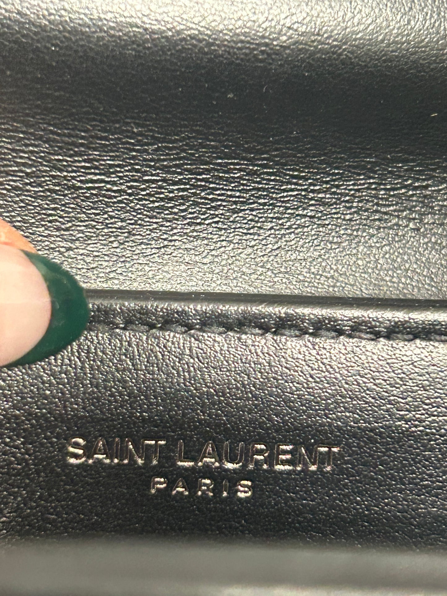 Excellent Condition preloved YSL Toy Lou Lou Black