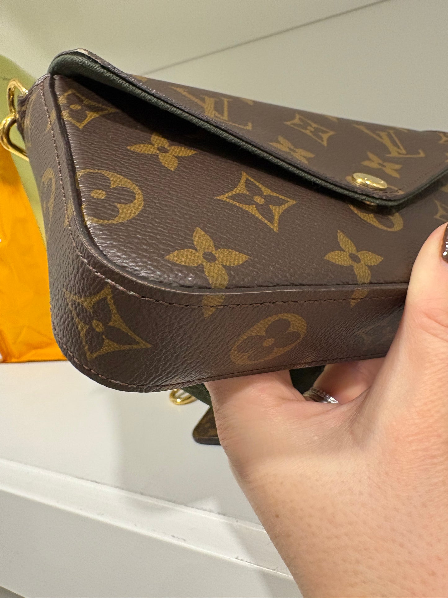 Preloved Louis Vuitton Felicie Strap & Go