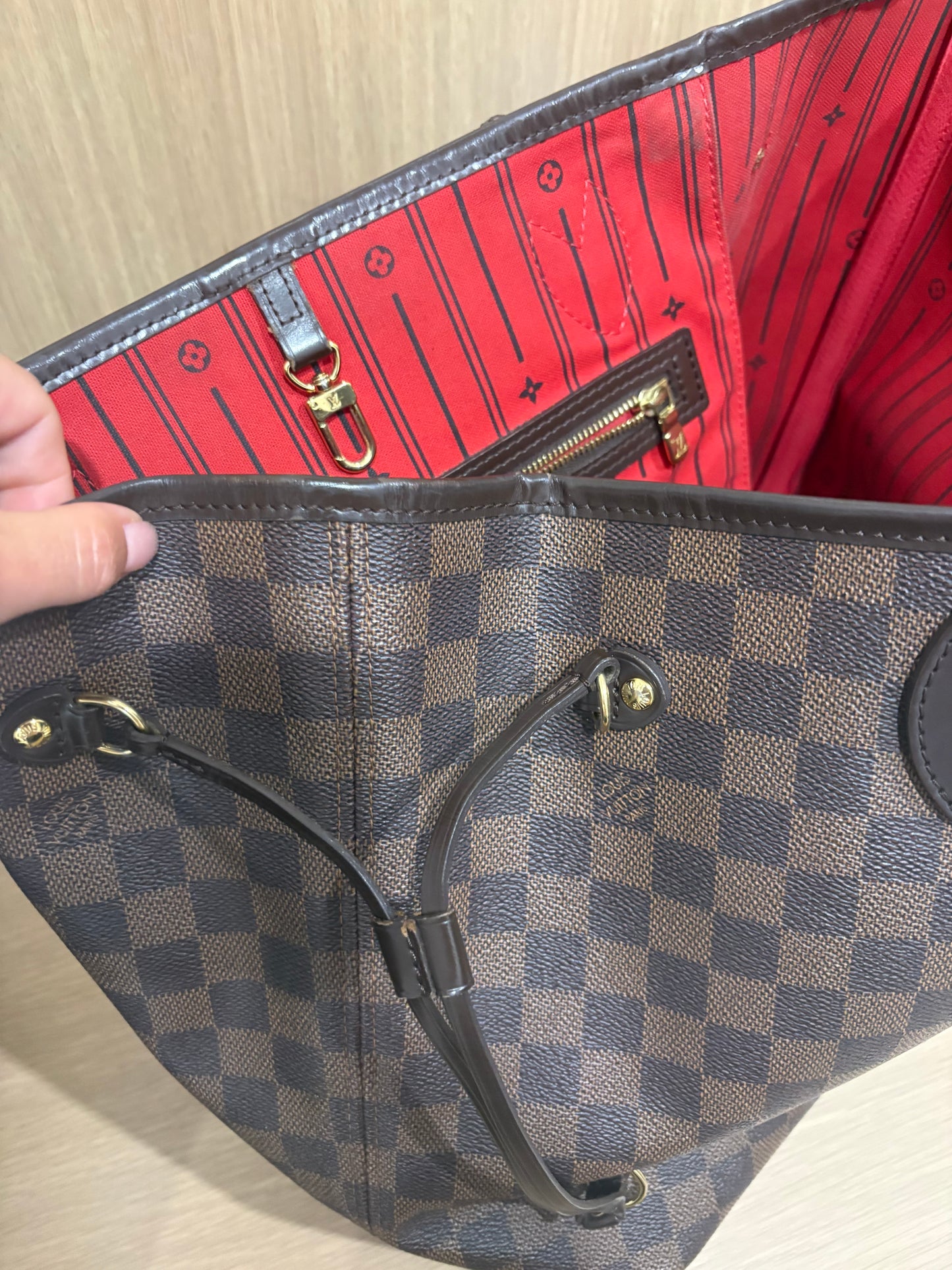 Preloved Louis Vuitton Neverfull MM DE