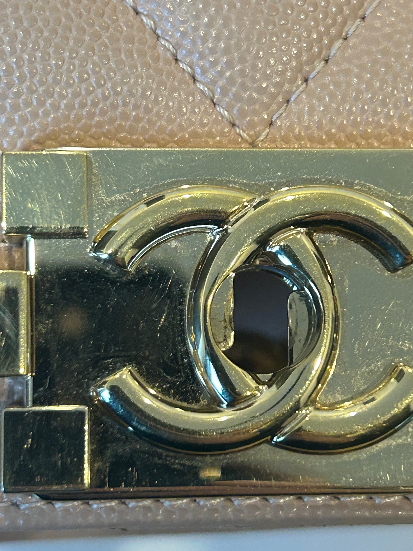 Preloved Chanel Boy Bag - Old Medium