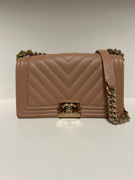 Preloved Chanel Boy Bag - Old Medium