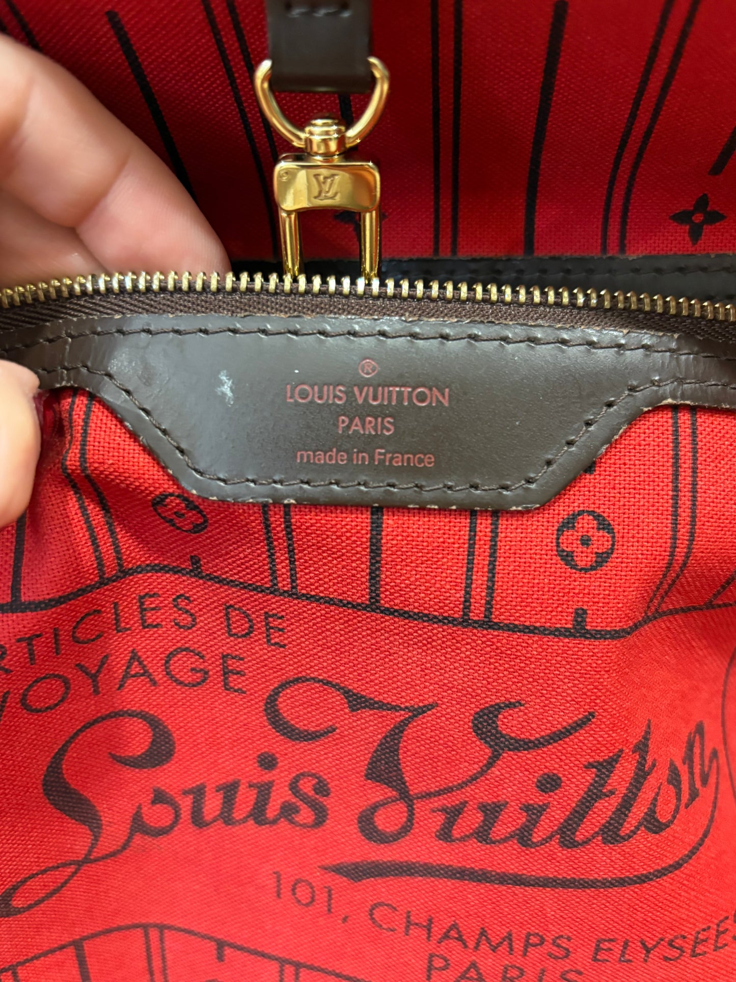 Louis Vuitton Neverfull MM DE