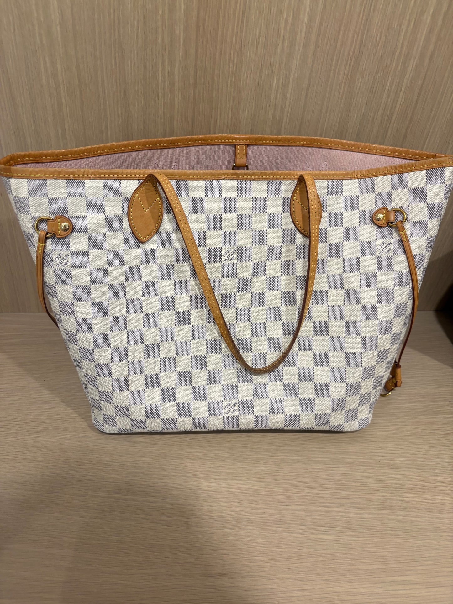 Preloved Louis Vuitton Neverfull MM Azur