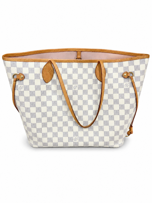 Preloved Louis Vuitton Neverfull MM Azur