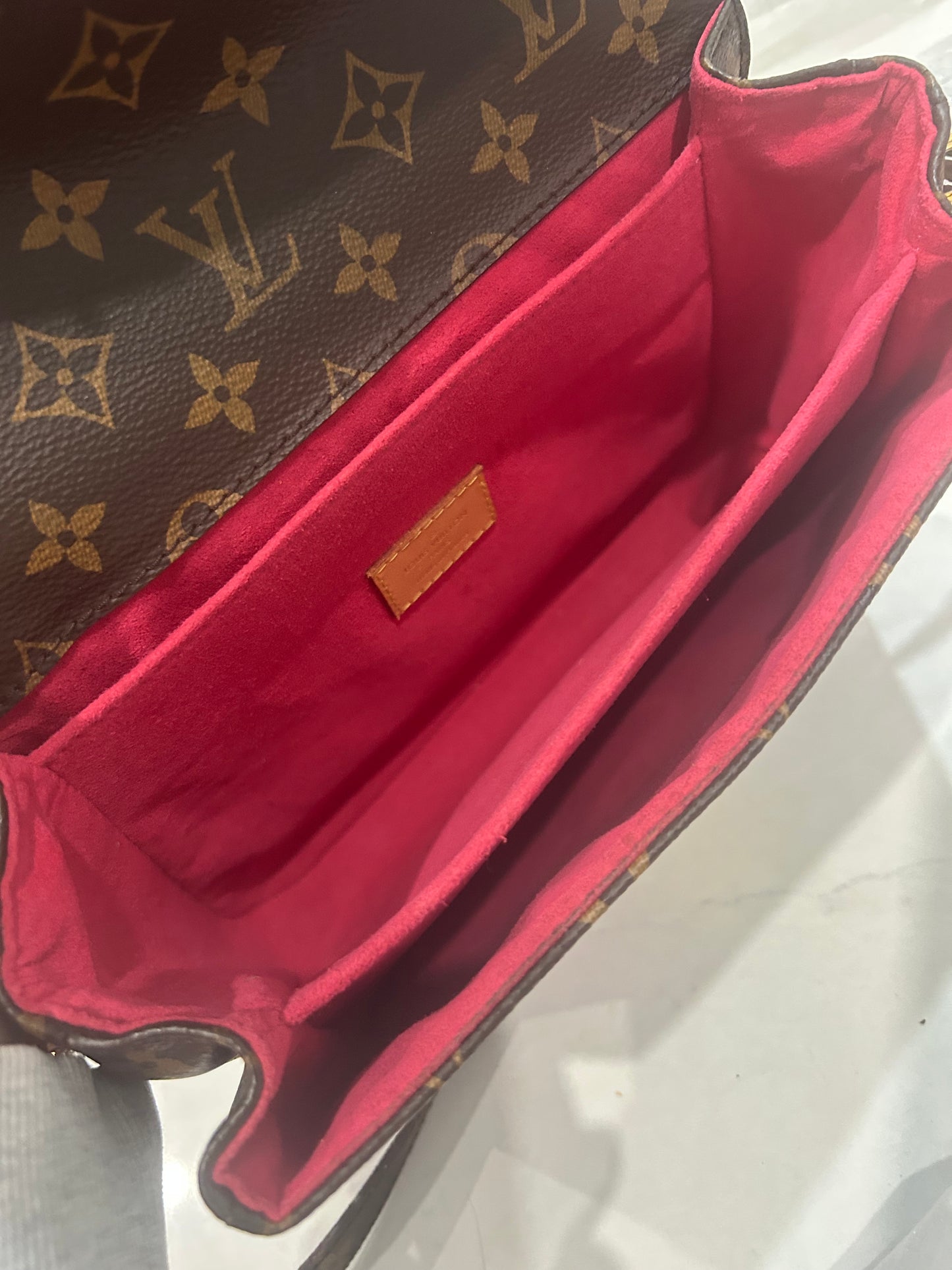 Authentic Monogram Patches Pochette Métis