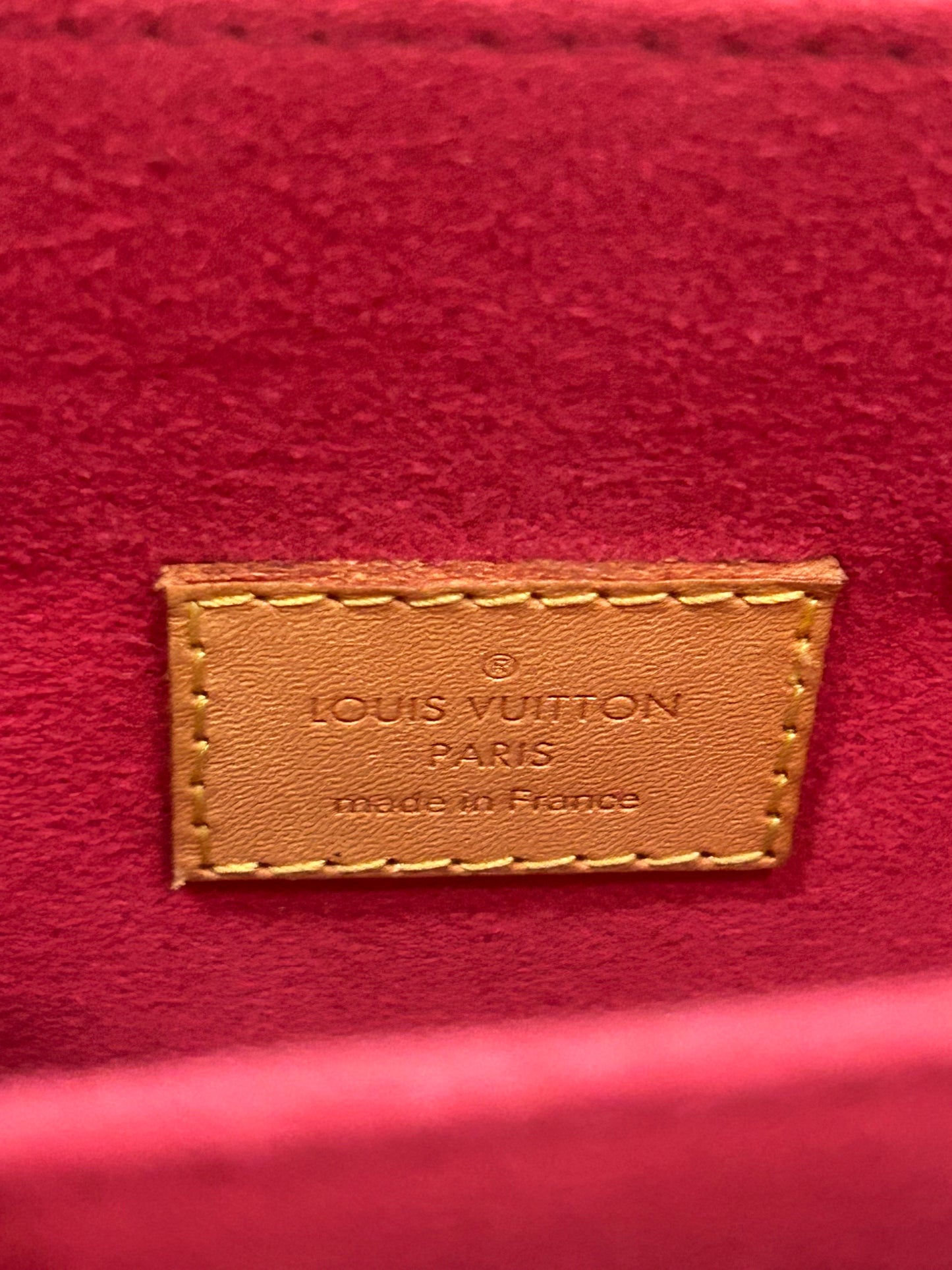 Authentic Monogram Patches Pochette Métis