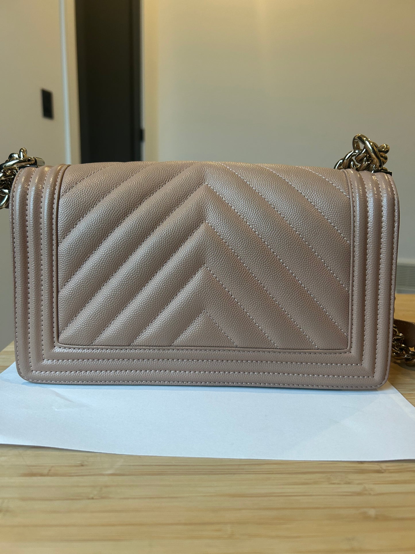 Preloved Chanel Boy Bag - Old Medium