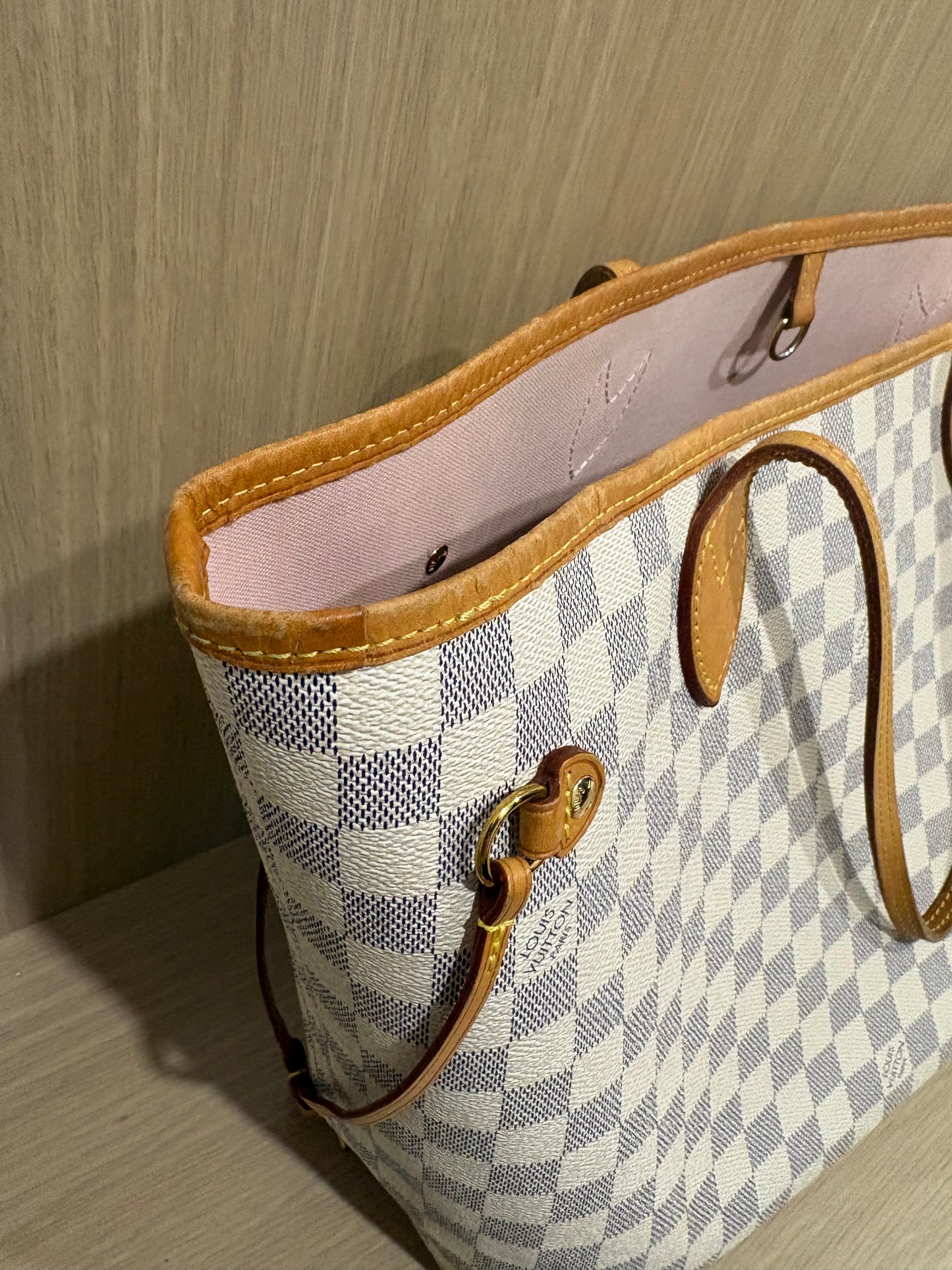Preloved Louis Vuitton Neverfull MM Azur