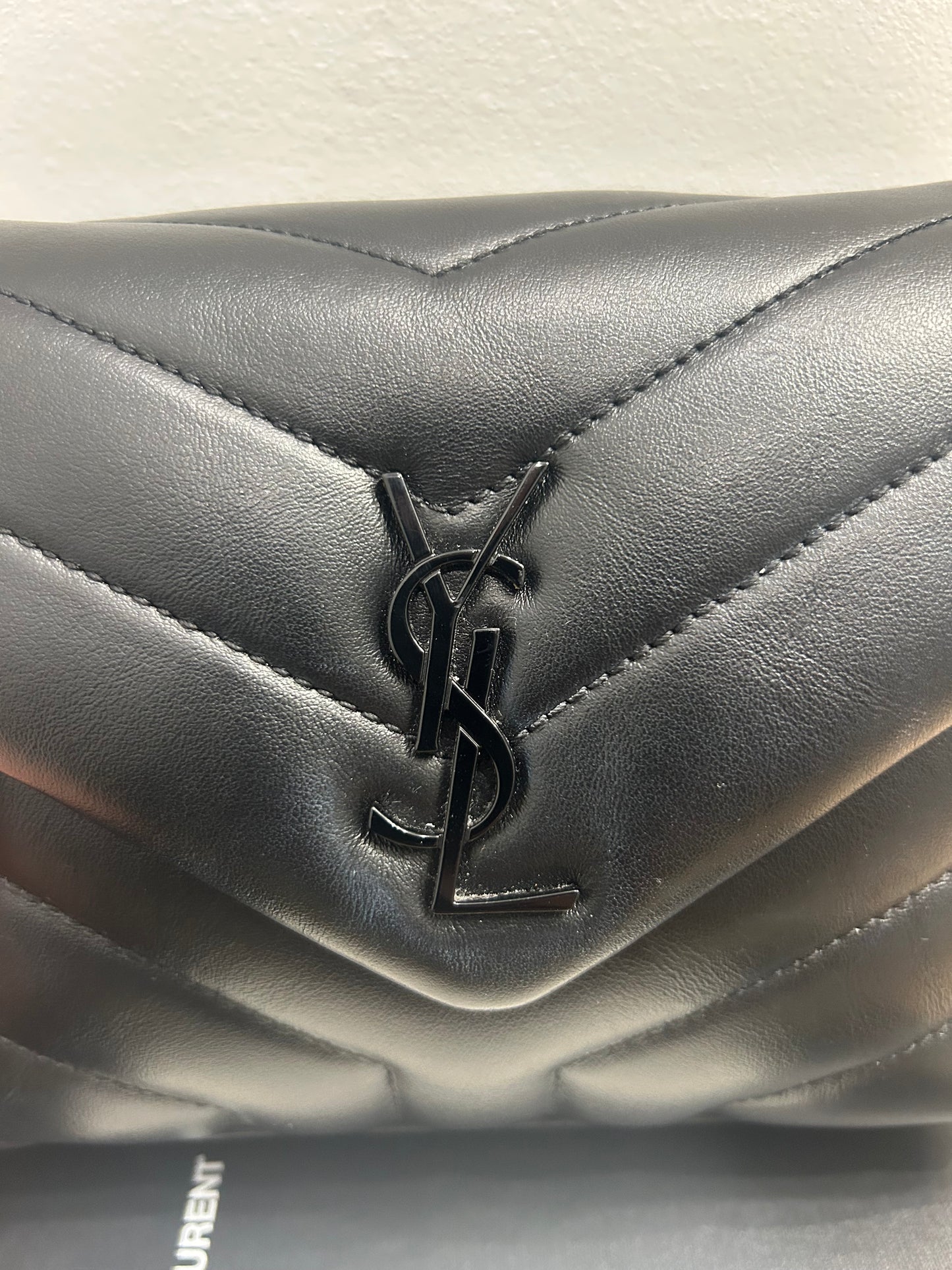 Excellent Condition preloved YSL Toy Lou Lou Black