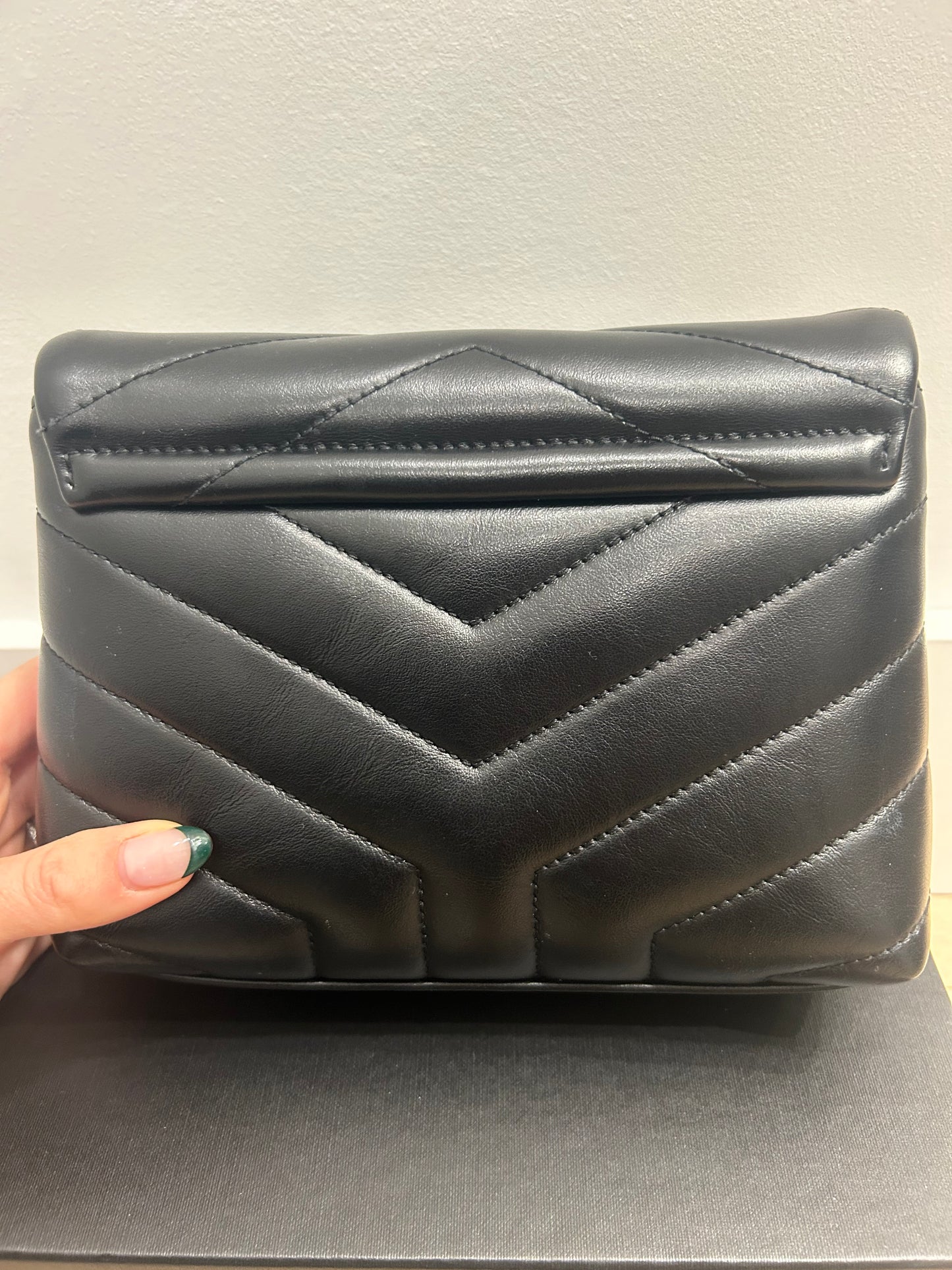 Excellent Condition preloved YSL Toy Lou Lou Black