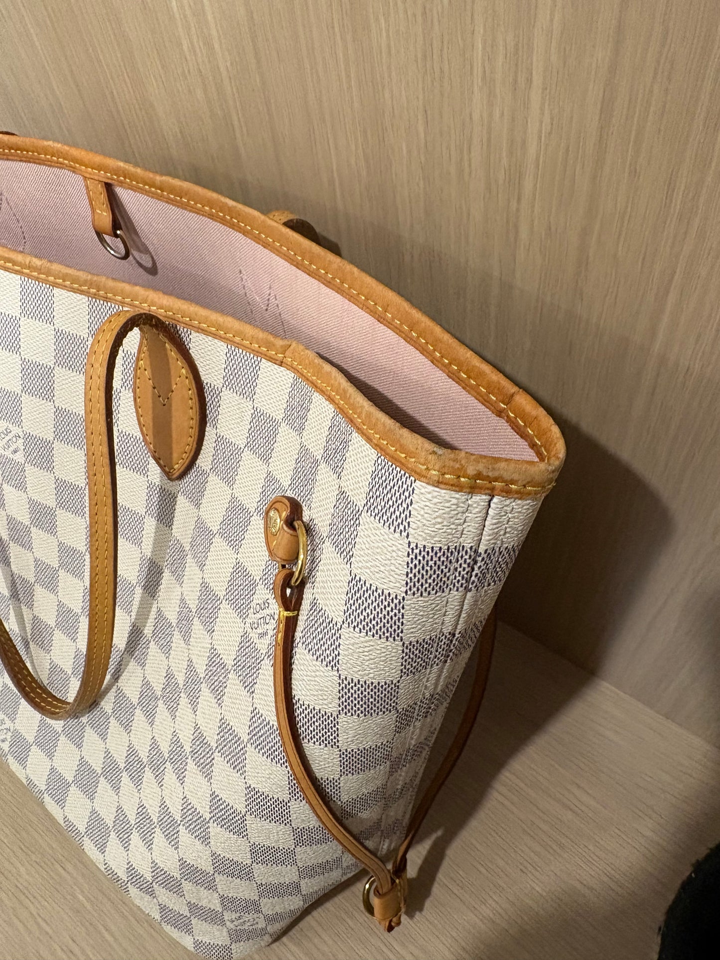 Preloved Louis Vuitton Neverfull MM Azur