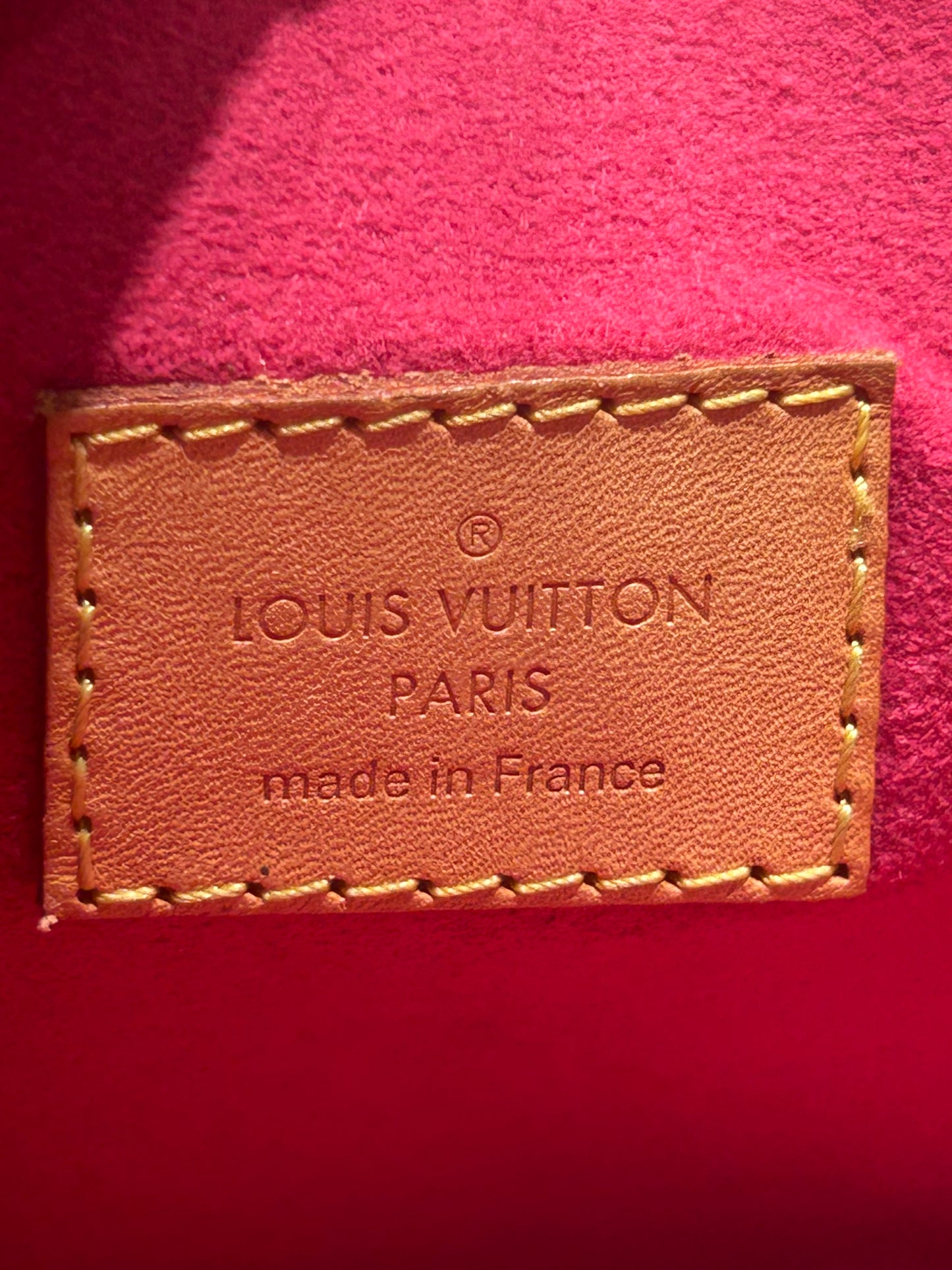 Authentic Monogram Patches Pochette Métis