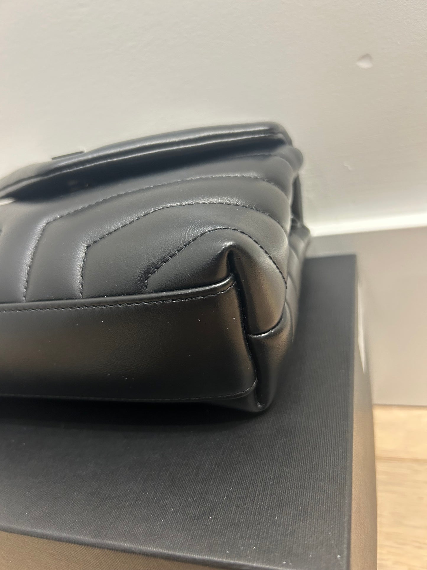 Excellent Condition preloved YSL Toy Lou Lou Black