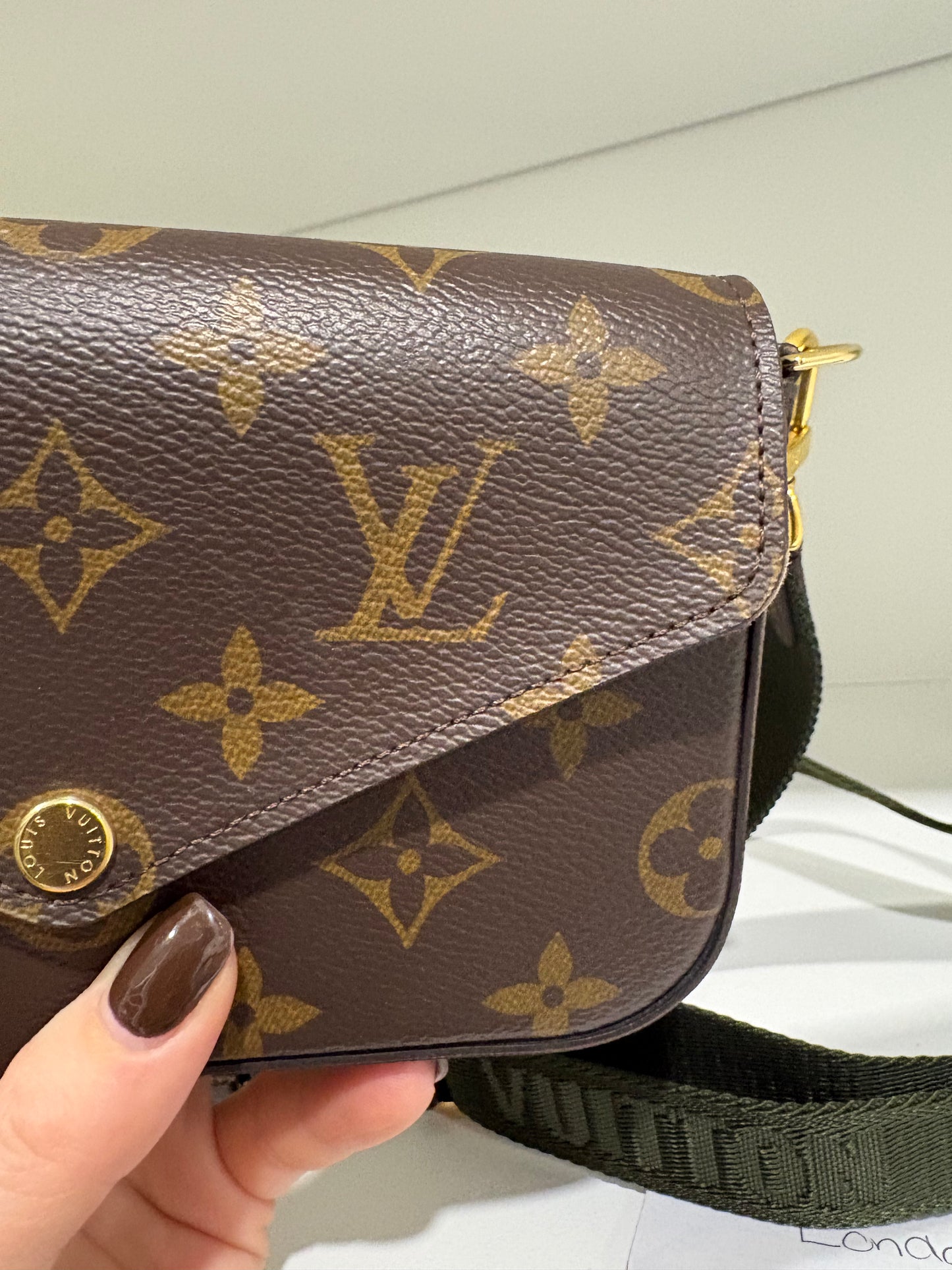 Preloved Louis Vuitton Felicie Strap & Go