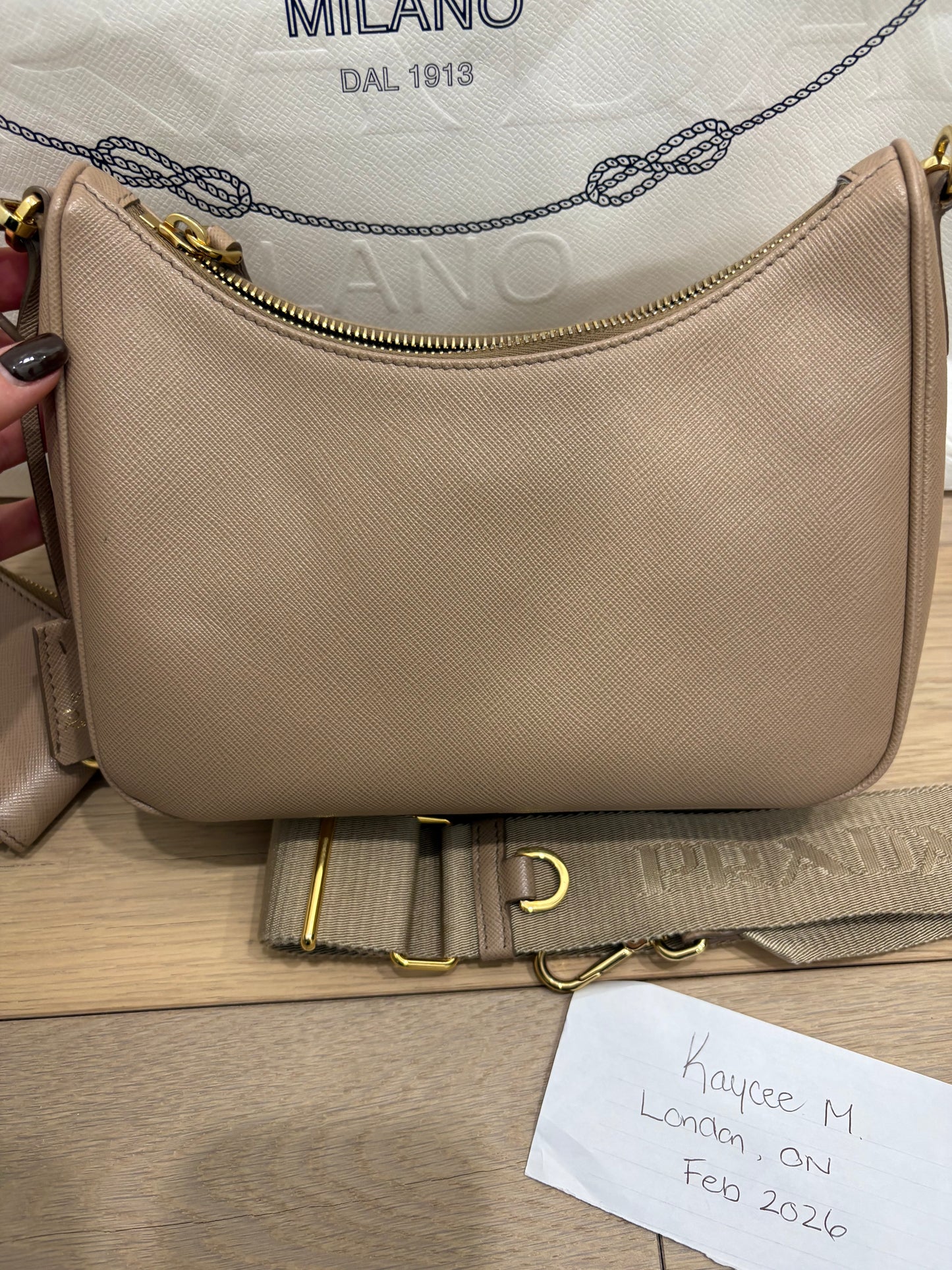 Preloved Prada Re Edition Saffiano Leather