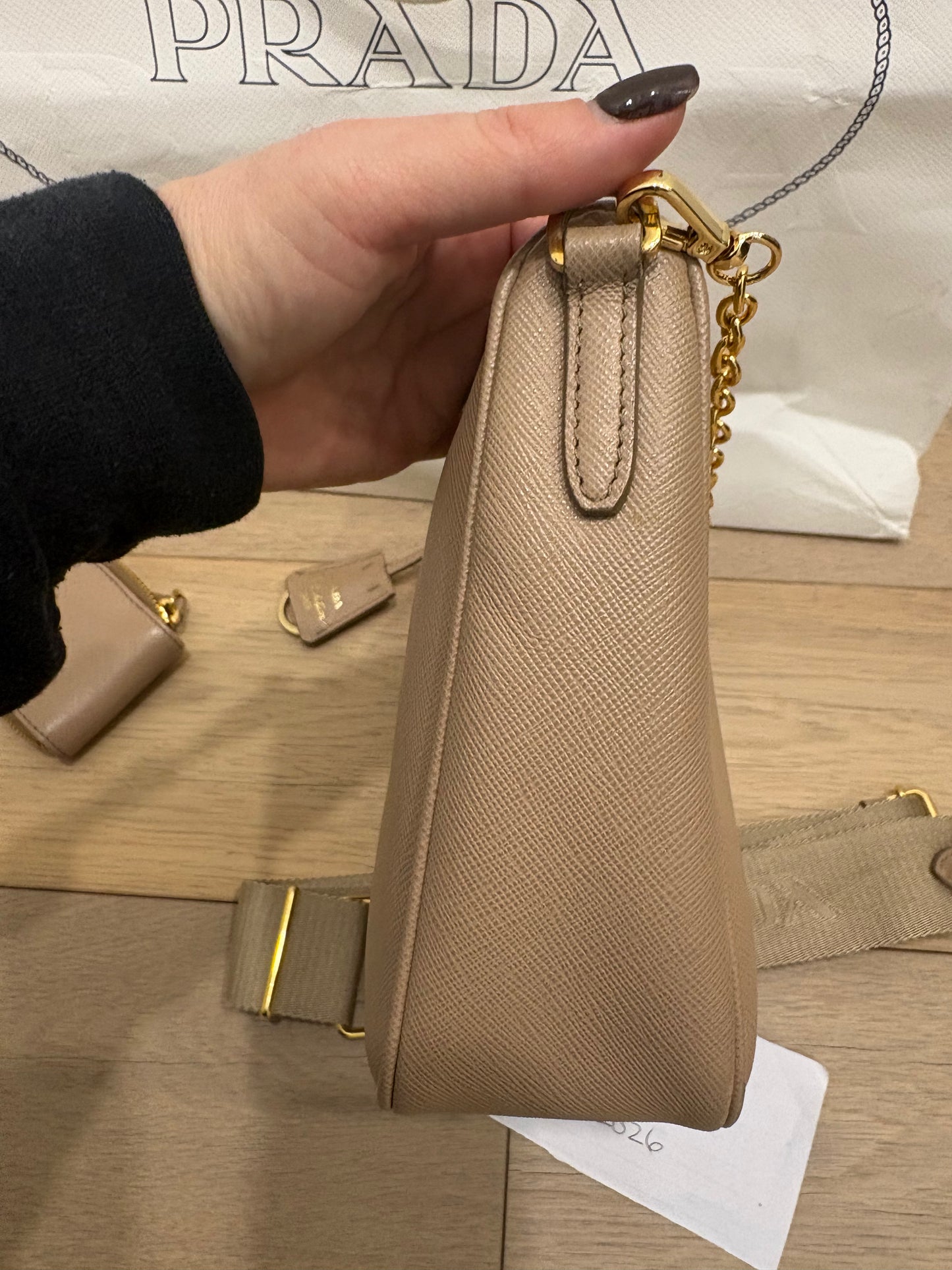 Preloved Prada Re Edition Saffiano Leather