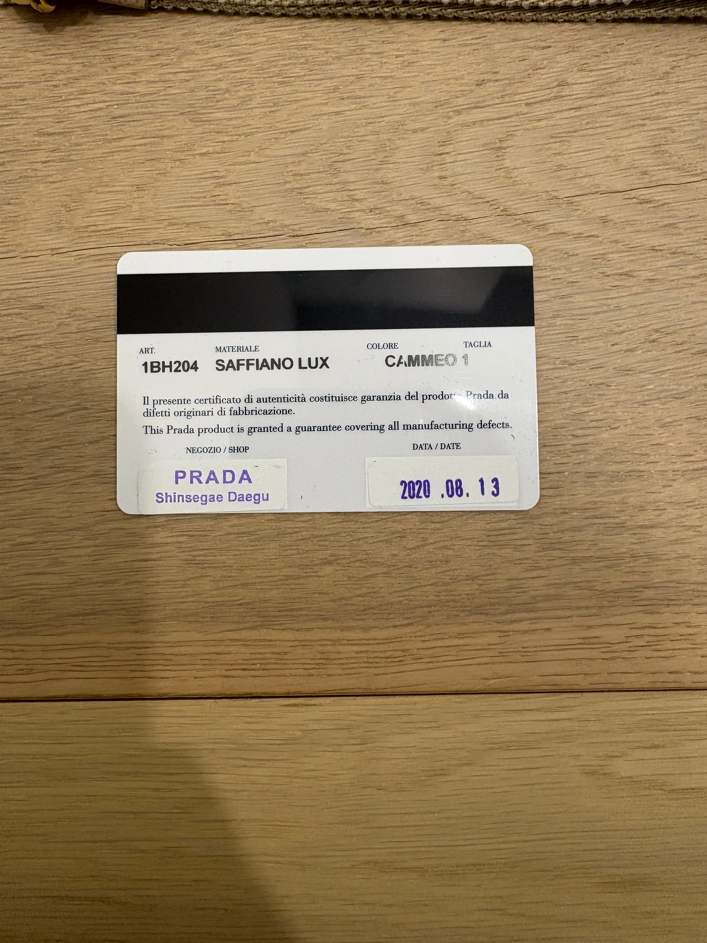 Preloved Prada Re Edition Saffiano Leather