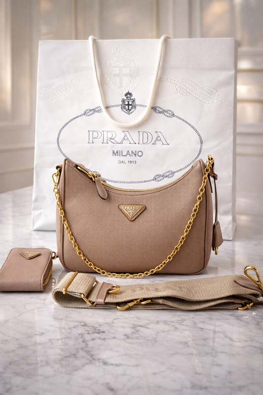 Preloved Prada Re Edition Saffiano Leather