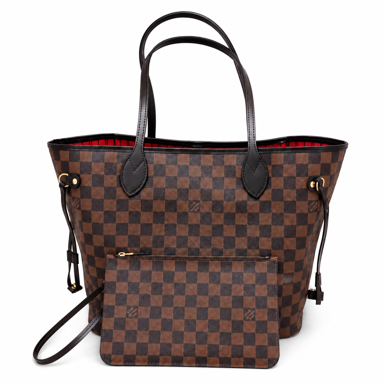 Louis Vuitton Neverfull MM with pouch
